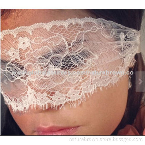 Lace mask, handmade